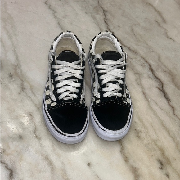 Vans Black and White Skate Sneakers Classic Design - Picture 1 of 7